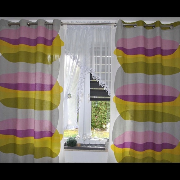 IKEA Malin Figur Curtains (2pc) - Picture 3 of 5